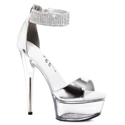 Haven-609 Rhinestone Ankle 6" Sandals