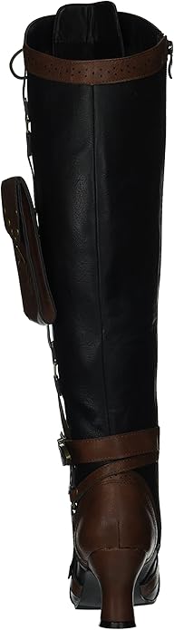 Ingrid-254 Knee High Steampunk Boots