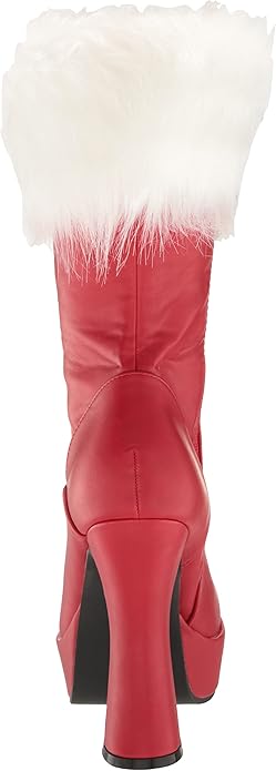 Joy-557 Faux Leather  Santa Boots