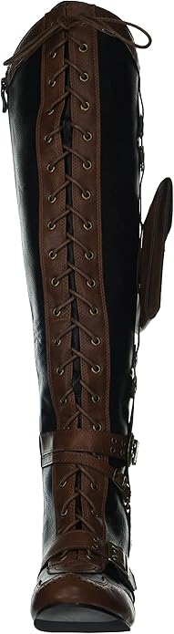 Ingrid-254 Knee High Steampunk Boots