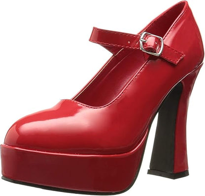 Eden-557 Chunky Heel Mary Jane Pumps