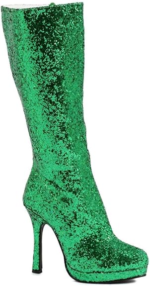 Zara-421 Glitter Knee Boots