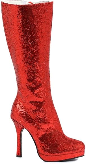 Zara-421 Glitter Knee Boots