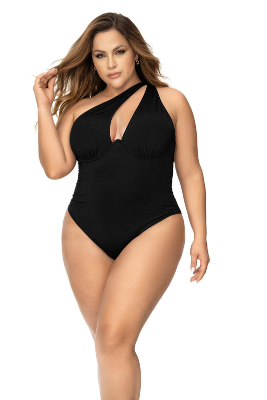 Queen Elegant One Piece Bathing Suit