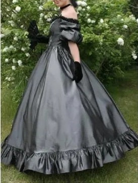 Vintage Taffeta Ball Wedding Gown All Sizes/Colors.