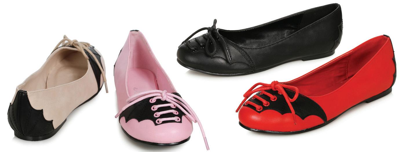 Batty-100 Bat Wing Ballet Flats