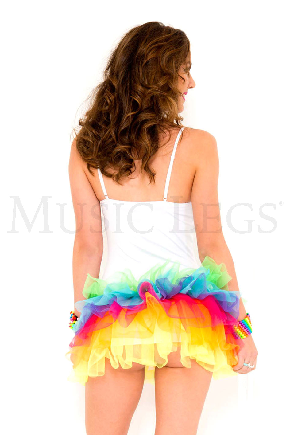 Rainbow Tutu Mini Dress