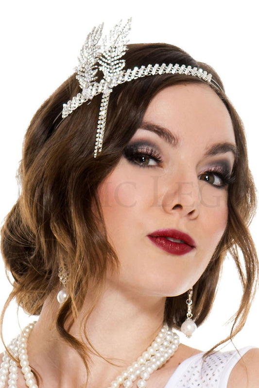 Rhinestone Flapper Headband