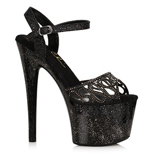 Unity-709 Glitzy Sparkle Platform Sandals