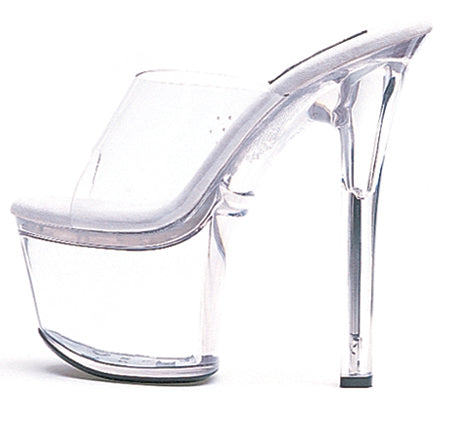 Vanity-711 7" Square Heel Mule Sandals