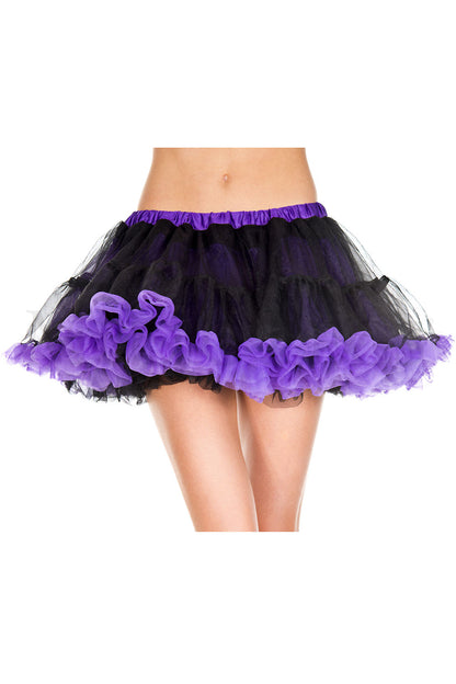 Two-Tone Ruffled Petticoat