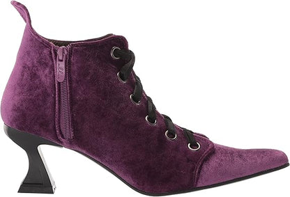 Cordelia-301  Velvet Gothic Booties