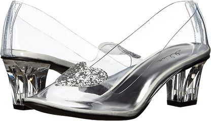 Ariel-412 Clear Slipper Pumps