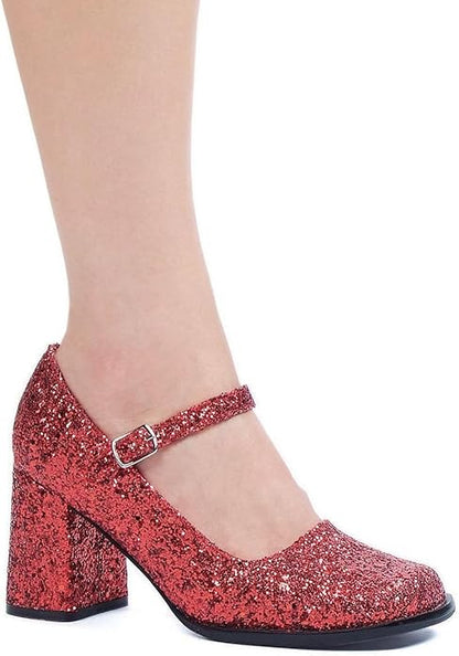 Eden-G-300 Glitter Mary Jane Pumps