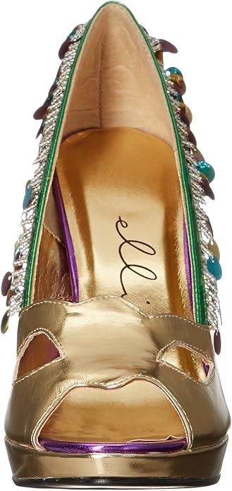 Masquerade-414 Gypsy Peep Toe Pumps