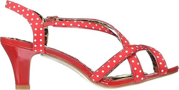 Bettie Page Grace Slingback Sandals