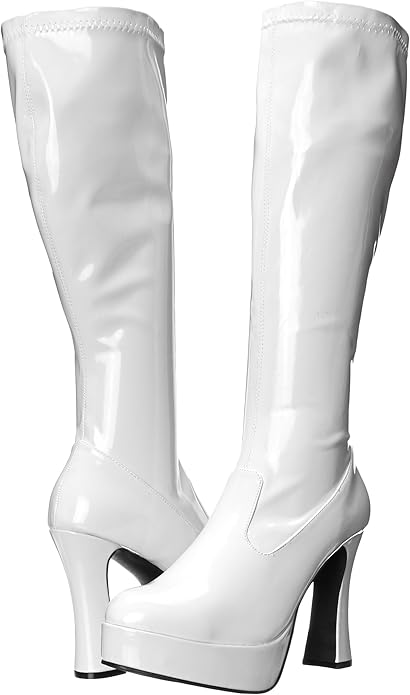 Chacha Patent Knee Boots