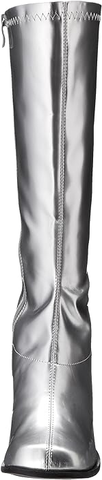 Gogo Knee High PU 3" Chunky Heel Boots