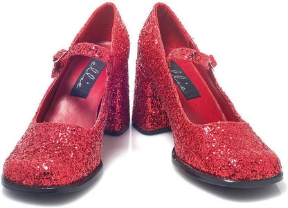 Eden-G-300 Glitter Mary Jane Pumps