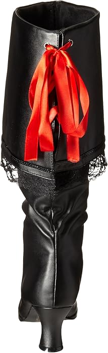 Morgan-253 Faux Leather  Knee Pirate Boots