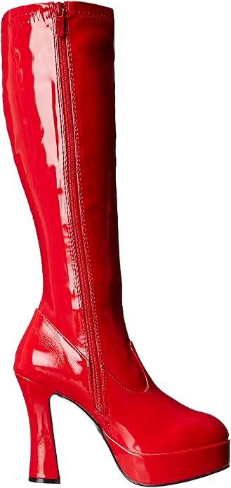 Chacha Patent Knee Boots