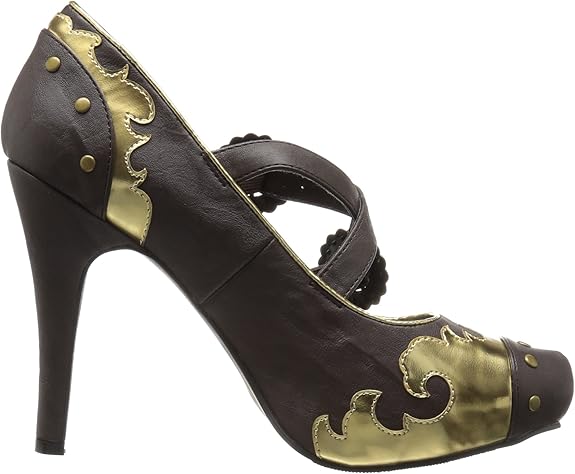 Steel-420 Steampunk Themed Pumps