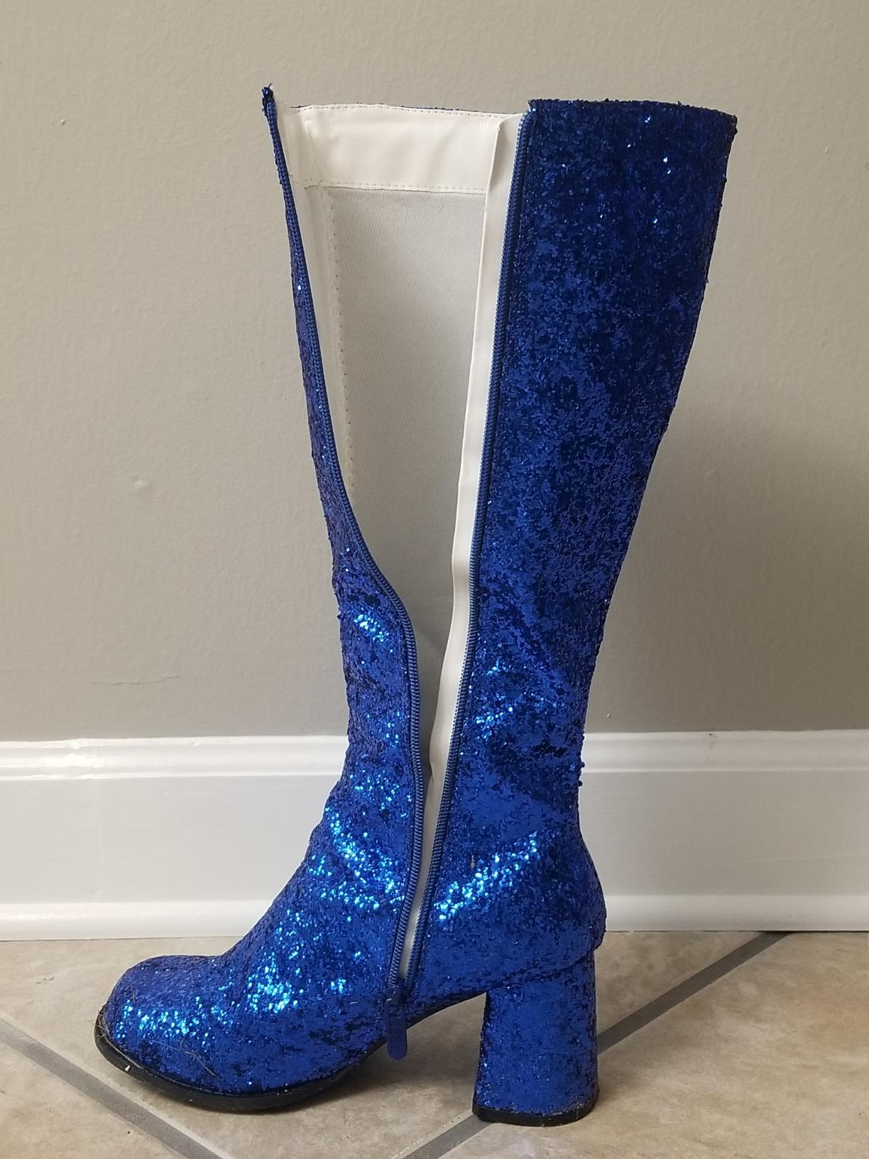 Gogo-G Glitter Gogo Knee Boots