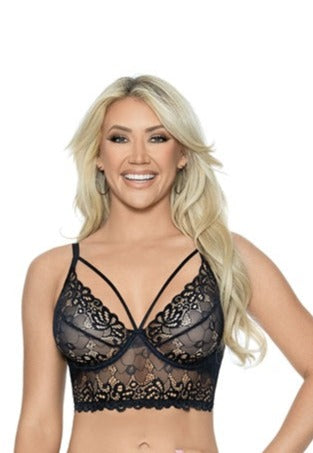 Sheer Romance Longline Bra