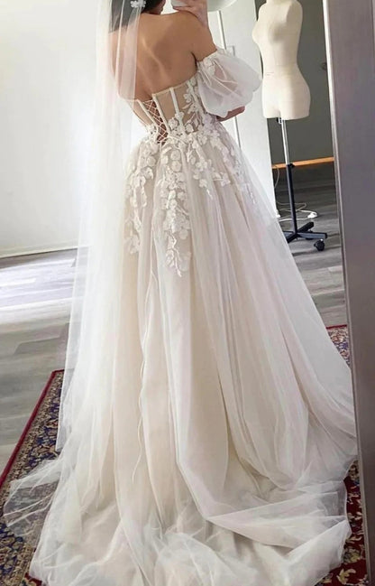 Doreen Boho Wedding Gown All Sizes/ Colors