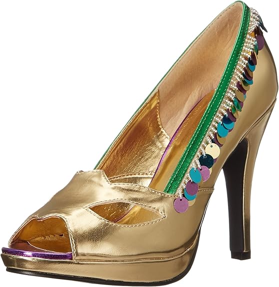 Masquerade-414 Gypsy Peep Toe Pumps