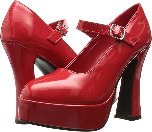 Eden-557 Chunky Heel Mary Jane Pumps