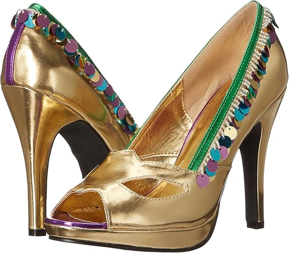 Masquerade-414 Gypsy Peep Toe Pumps