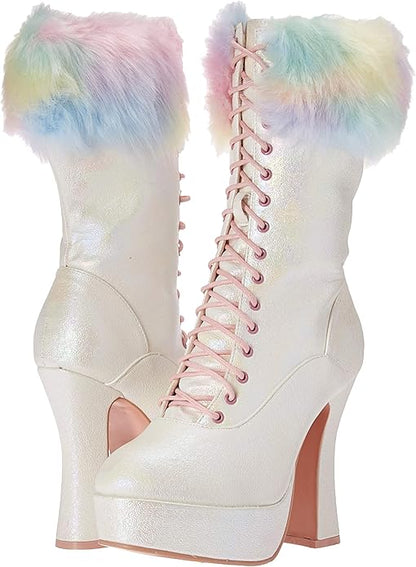 Nora-557 Whimsical Glitter Boots