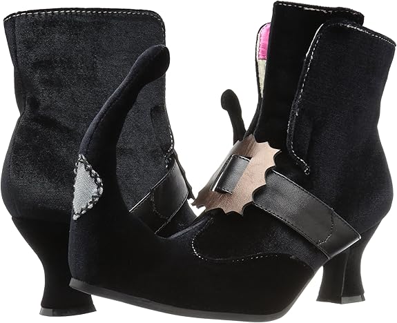 Irina-253 Velvet Witch Booties