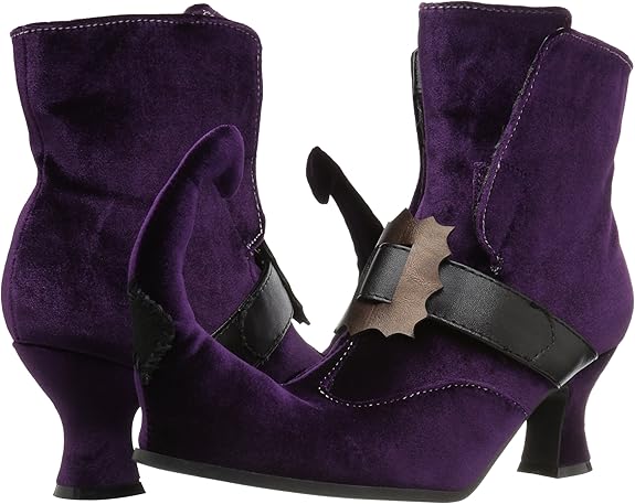 Irina-253 Velvet Witch Booties