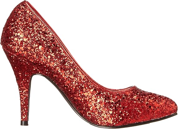 Shimmer-411 Glamour Glitter 4"  Pumps