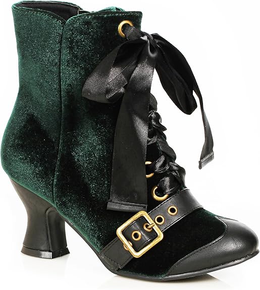 Charmed-253 Velvet Witch Booties