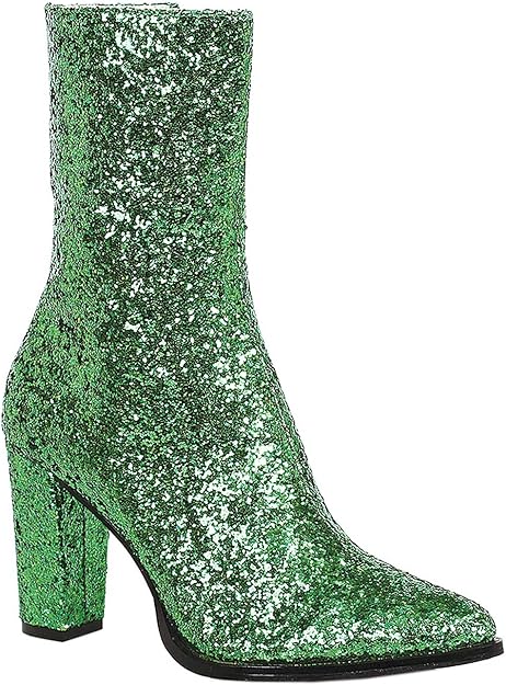 Fresca-325 Glitter Gogo Boots