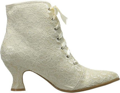 Elizabeth-253 Lace Victorian Booties