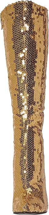 Tin-511 Sequined 5" Heel Knee Boots