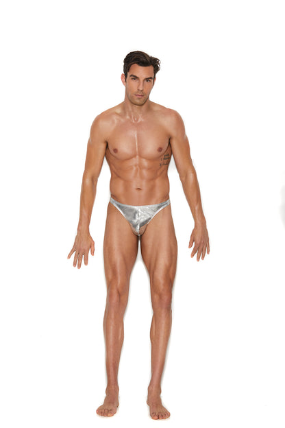 Metallic Lame Thong Underwear