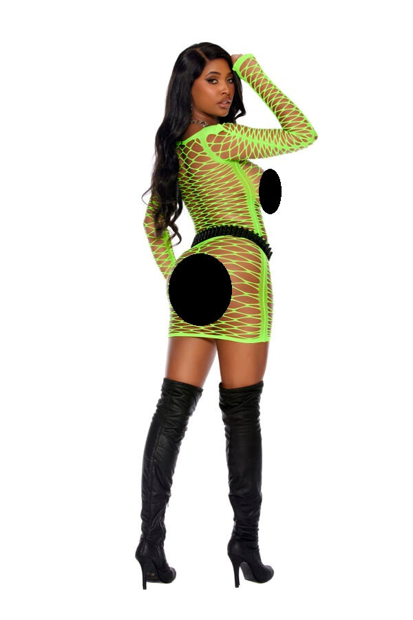 Queen Diamond Net Body Stocking