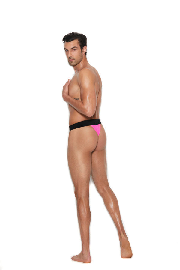 Striped Mesh G-String