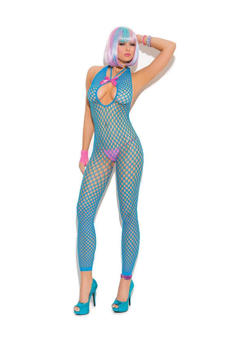 Queen Crochet Footless Body Stocking