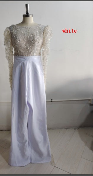 Sparkle Tulle/Satin Wedding Jumpsuit All Sizes Colors