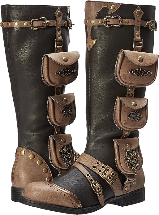 Silas-181 Women's Steampunk Boots