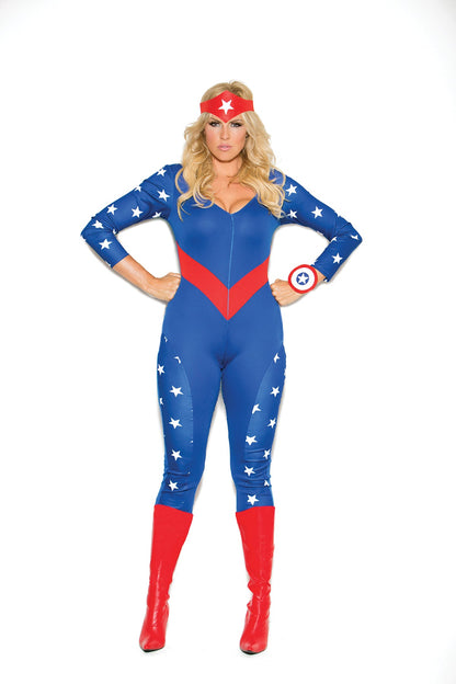 Queen Size American Hero Costume CLEARANCE