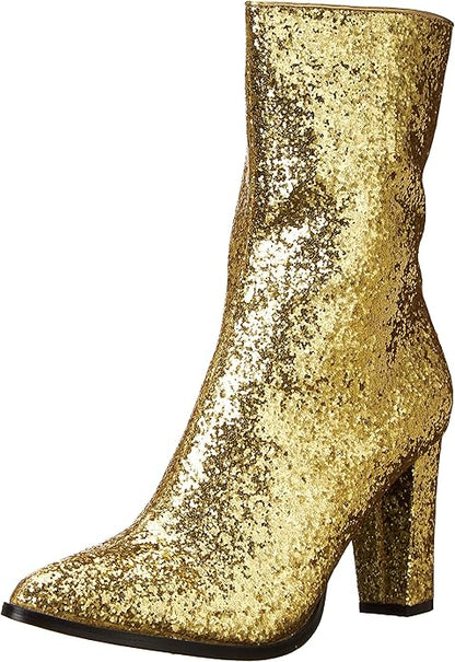 Fresca-325 Glitter Gogo Boots