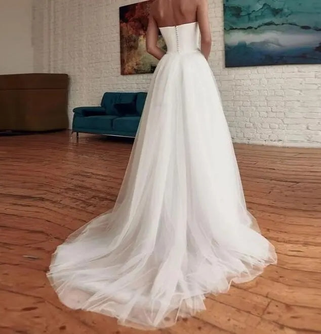 Custom Layered Tulle Detachable Wedding Skirt All Sizes/Colors