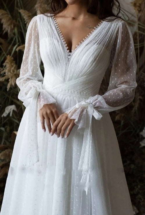 Dorothy Polka Dot Wedding Gown All Sizes